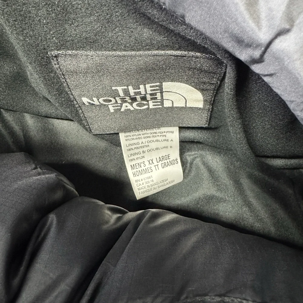 The North Face attention lining